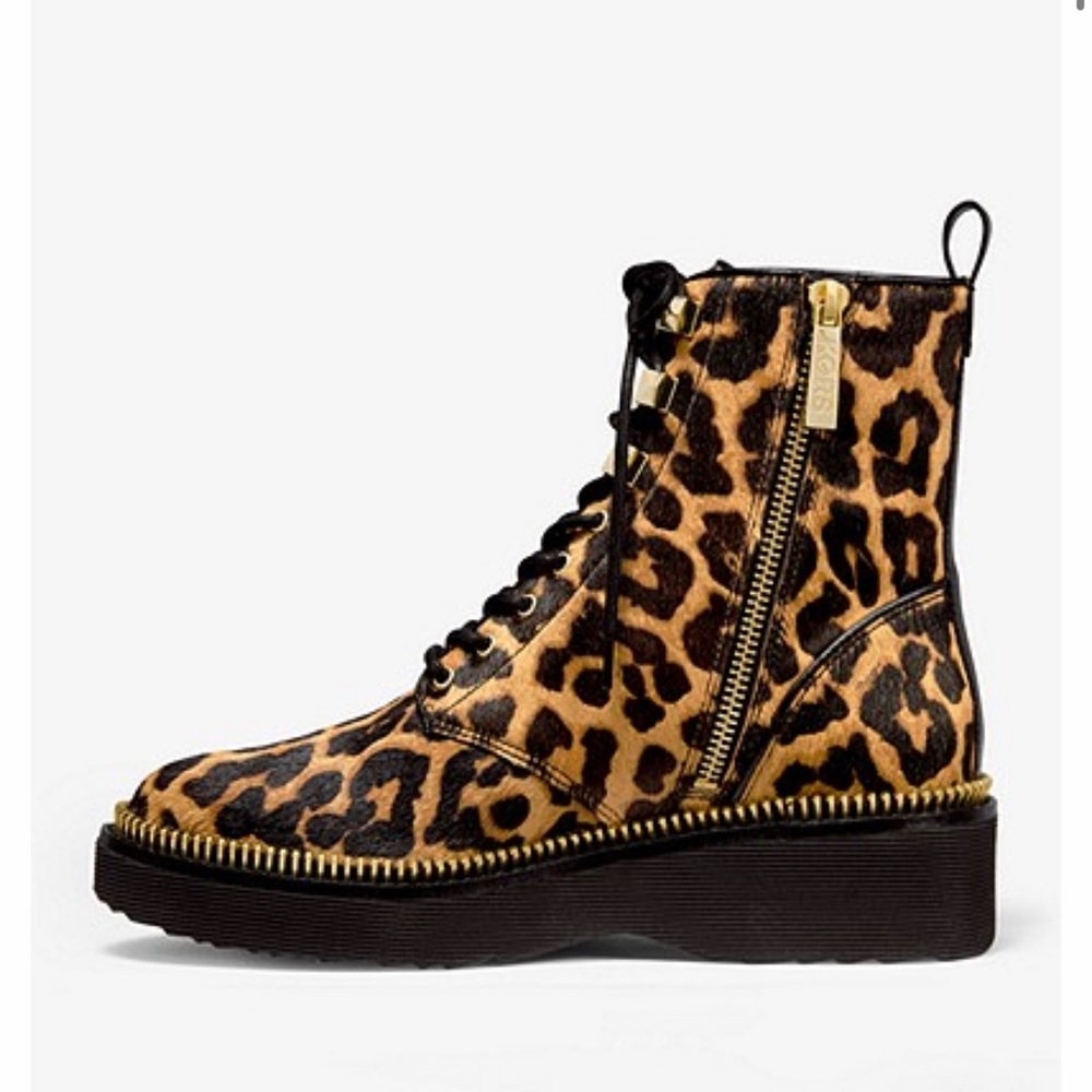 $250 michael kors haskell boots - with box